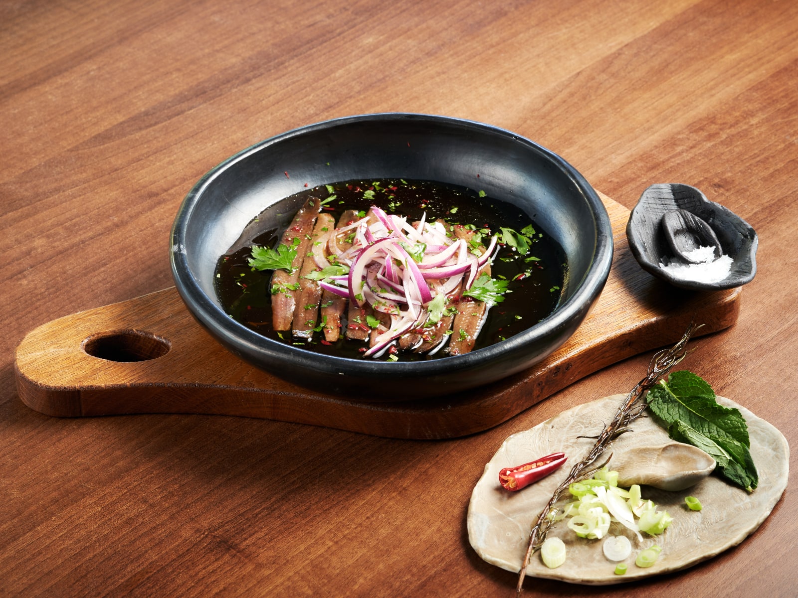 Cantabrico anchovies, pickled and saltes.